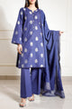 Unstitched Jacquard Cotton 3 Piece