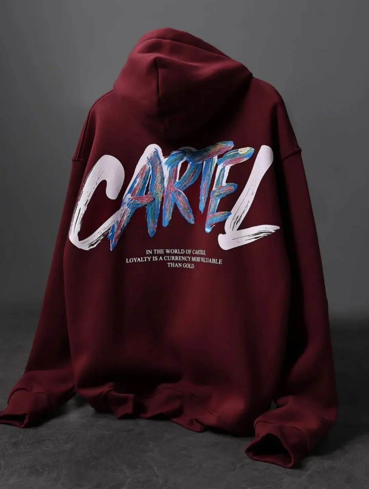 Cartel Maroon Hoodie