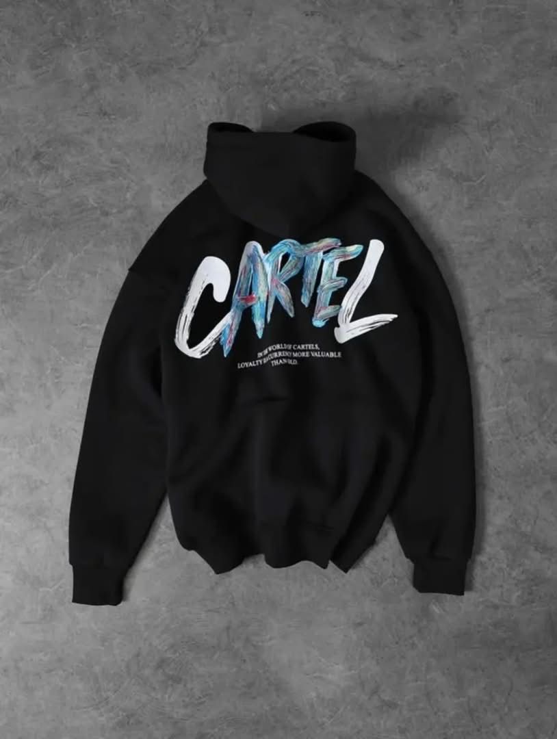 Cartel black hoodie