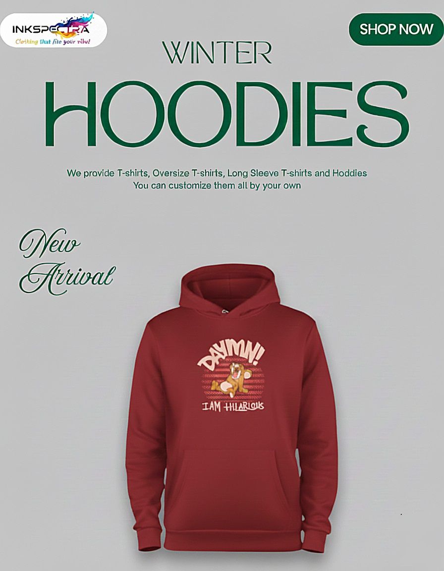 Maroon hoodie