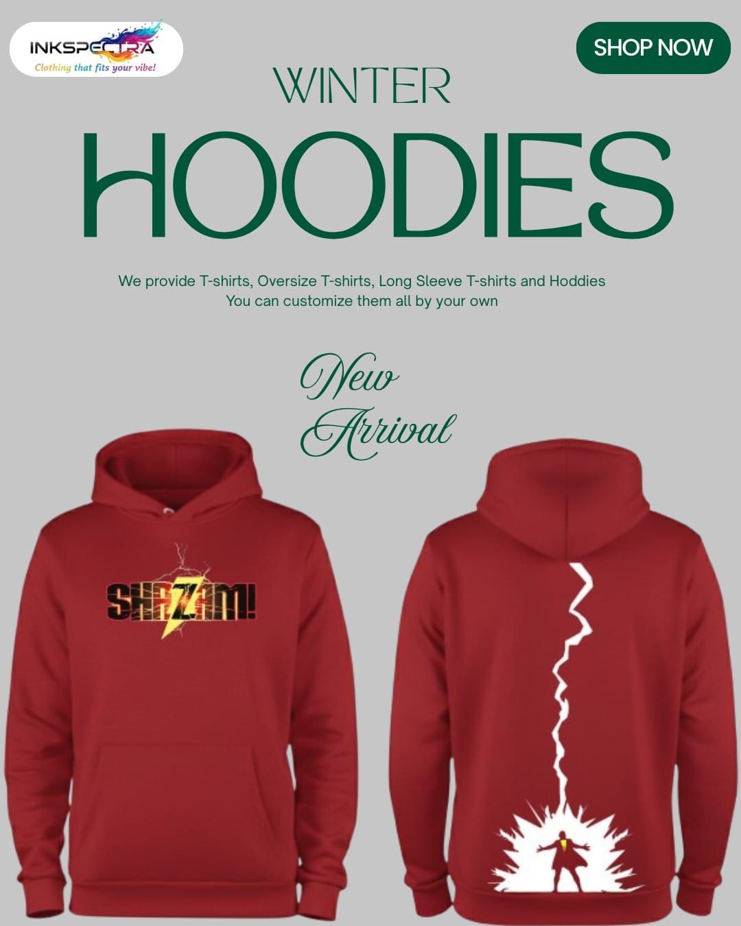 Red Hoodie "Shazam"