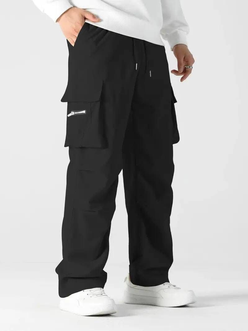 Black cargo Trouser