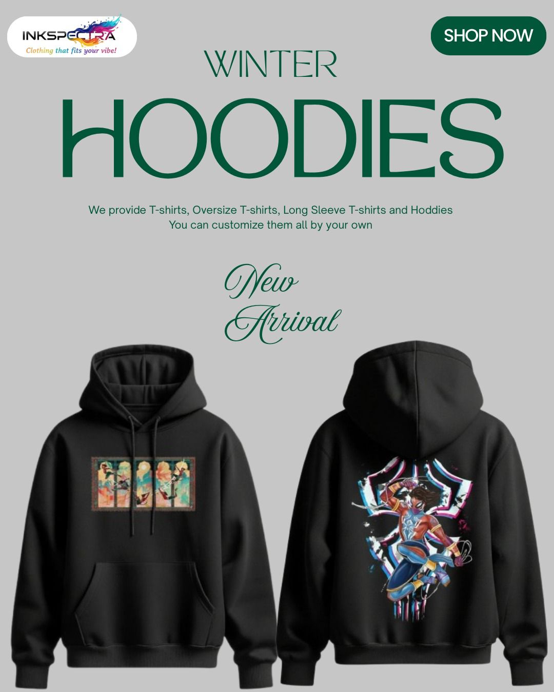 Spider Verse "Black Hoodie"