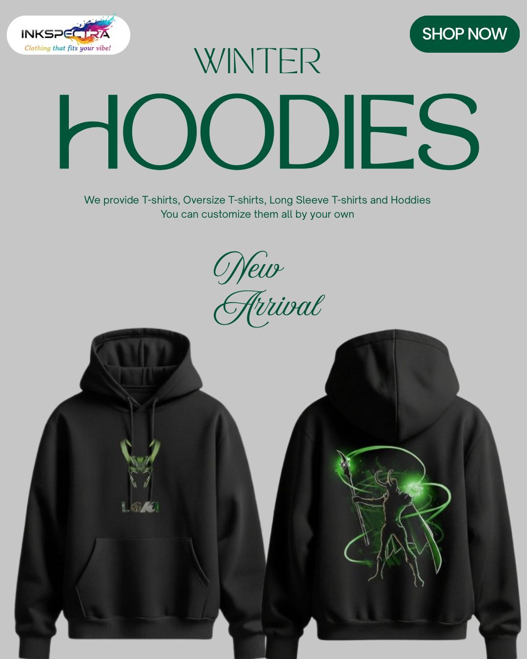 Mischief Black Hoodie