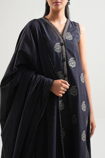 Unstitched Jacquard Cotton 3 Piece